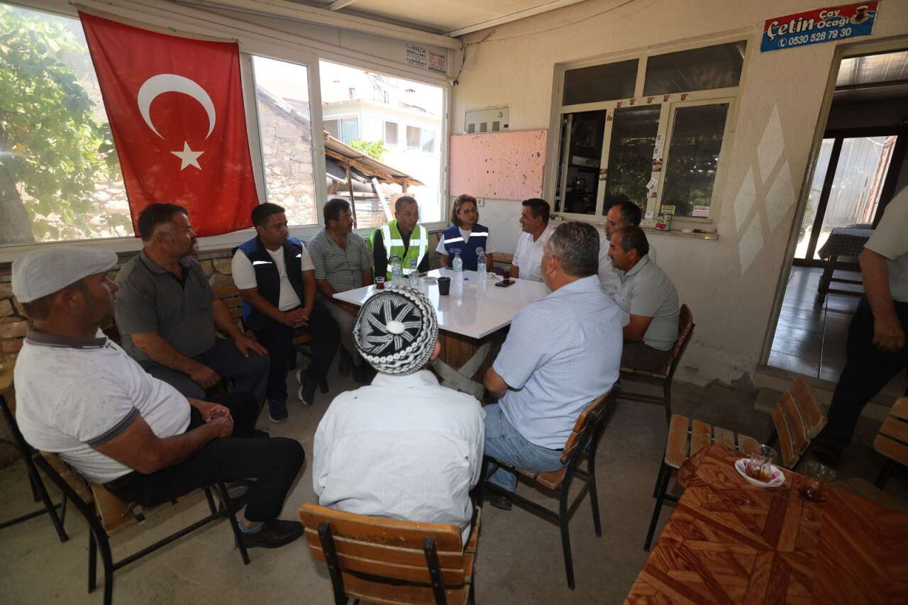 Seydikemer'de Yangın Sonrası Üreticilere Büyükşehir Desteği 5